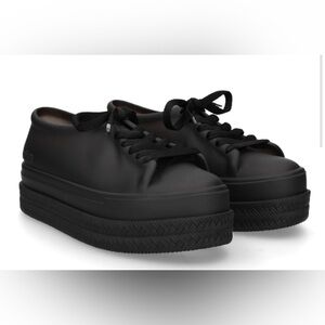 Melissa Platform Sneaker Black Women's 7